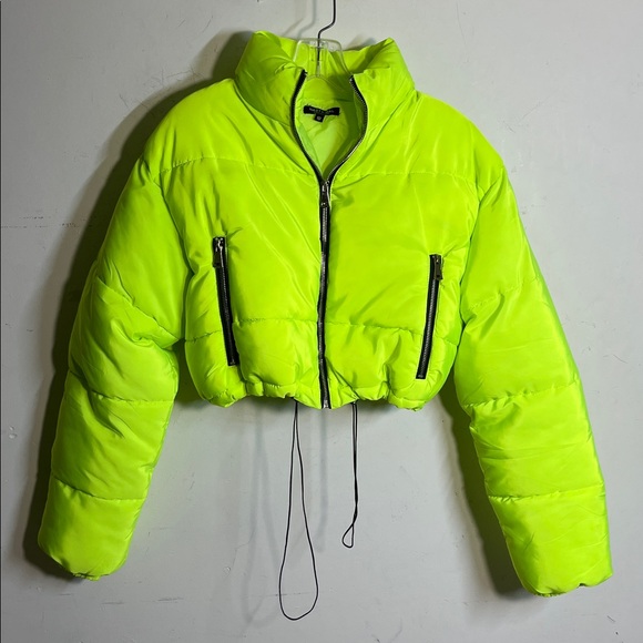 Nasty Gal Jackets & Blazers - Nasty Gal Neon Green Jacket